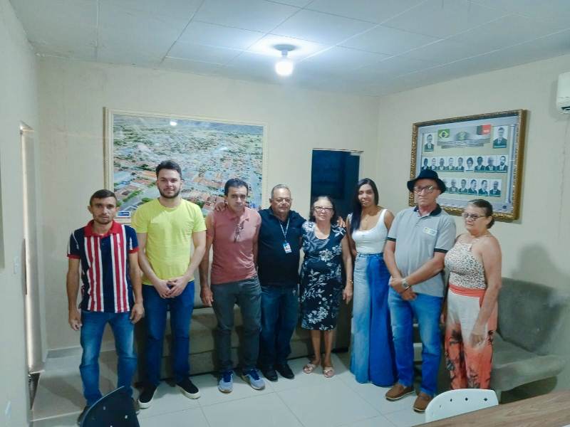 Reunião  realizada com a gestão municipal sobre Orçamento Democrático Estadual